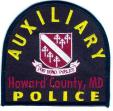 Howard County Auxiliary Officer Petras Lucas is also an EMS officer with the West Friendship VFD.